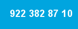 922 382 87 10